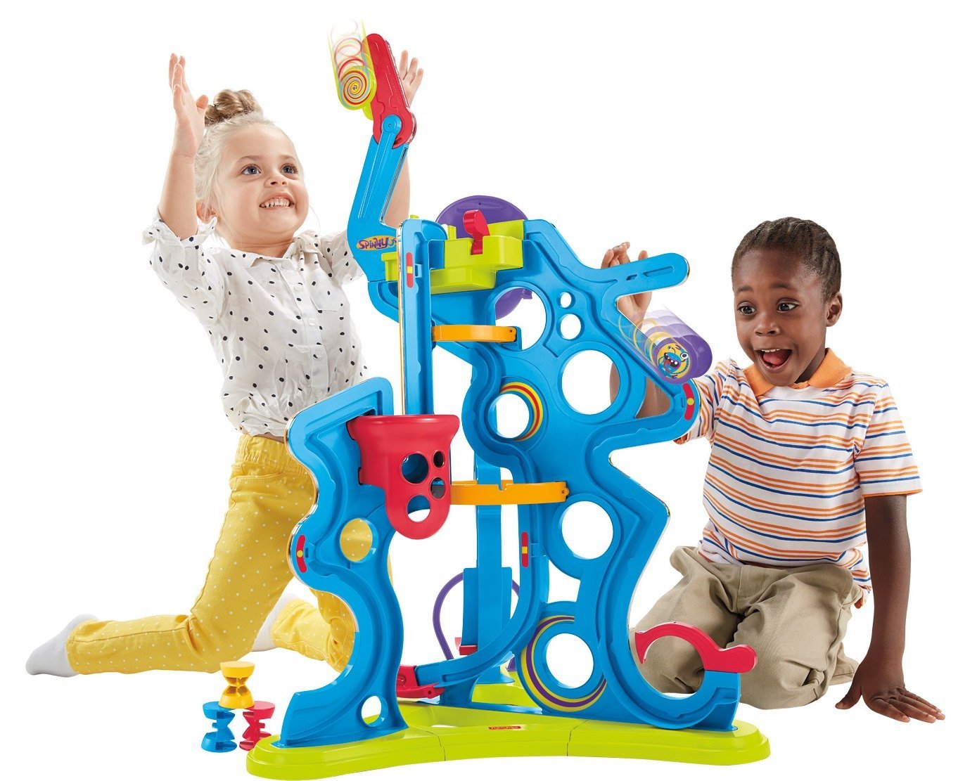ลูกข่างรถไฟเหาะ Fisher-Price Spinnyos Giant Yo-Ller Coaster