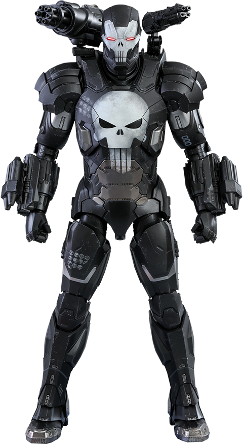 HOTTOYS - MARVEL Future Fight - The Punisher War Machine Armor(Diecast)