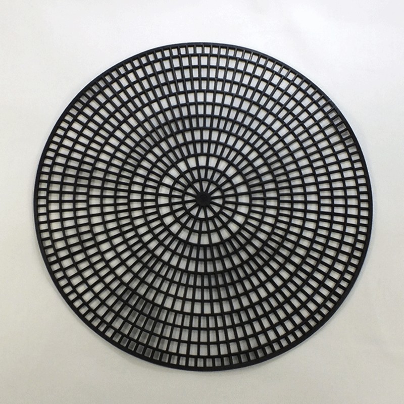 ยางกันลื่นกลมสีดำ สำหรับถาดกลม 16 นิ้ว ( เฉพาะยาง ไม่รวมถาด )