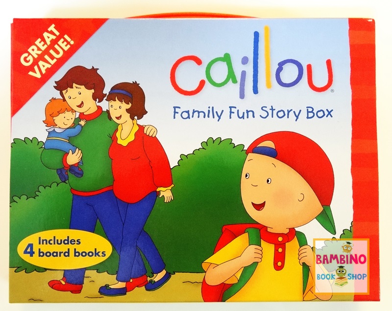 ชุดหนังสือคายู ' ครอบครัวสุขสันต์ ' / Caillou: Family Fun Story Box