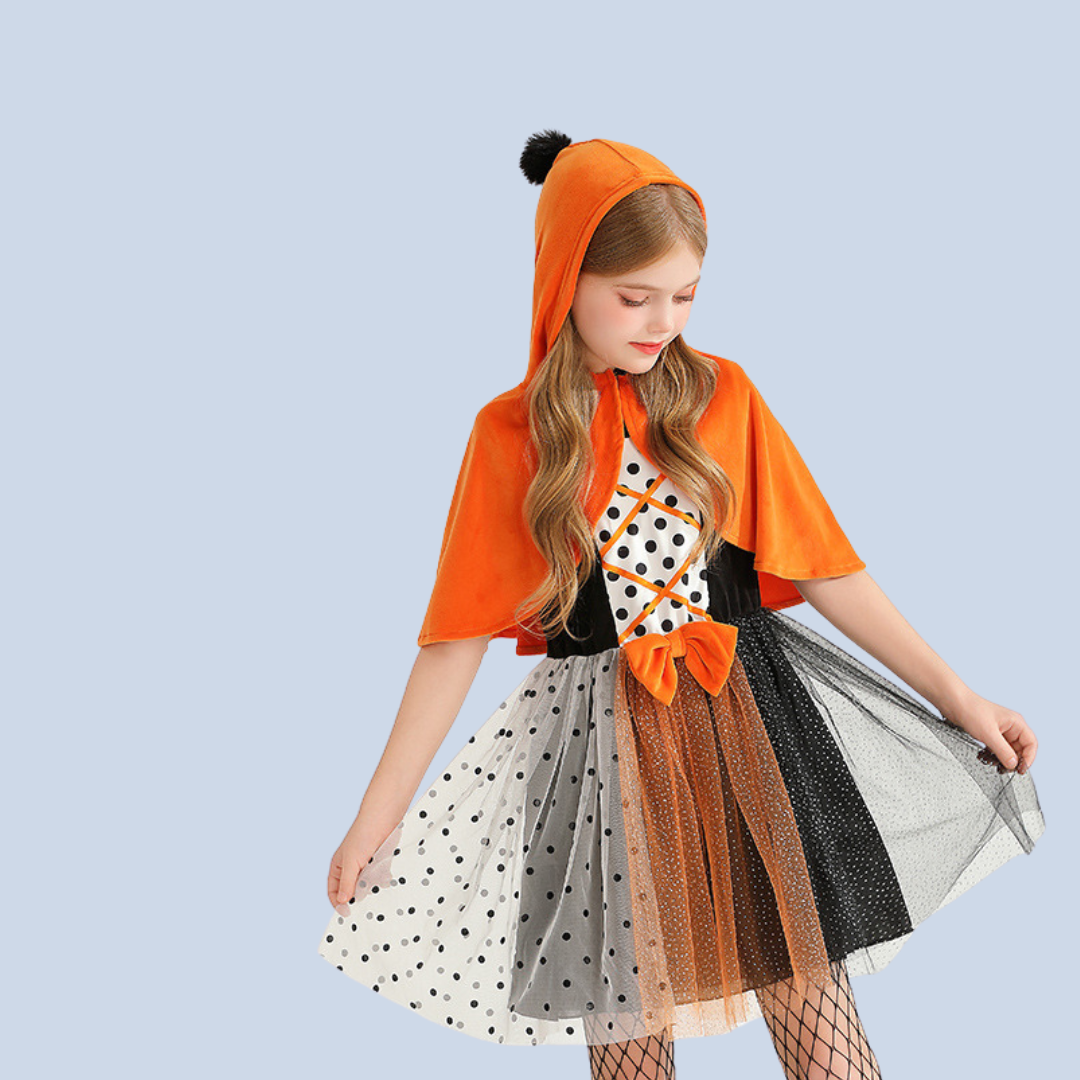 ชุดฮาโลวีนเด็กผู้หญิง haloween แฟนซีชุดกระโปรง