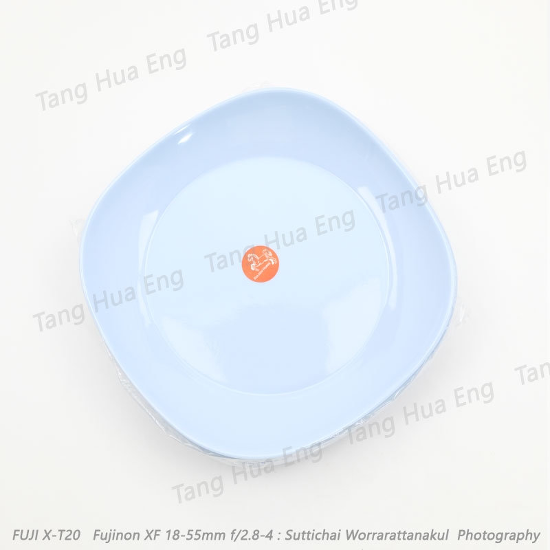 ( 12 ใบ ) จานสี่เหลี่ยมมุมมน 9 นิ้ว P9014-9 โกลด์เด้น ฮอร์ส ( 12 ใบ )