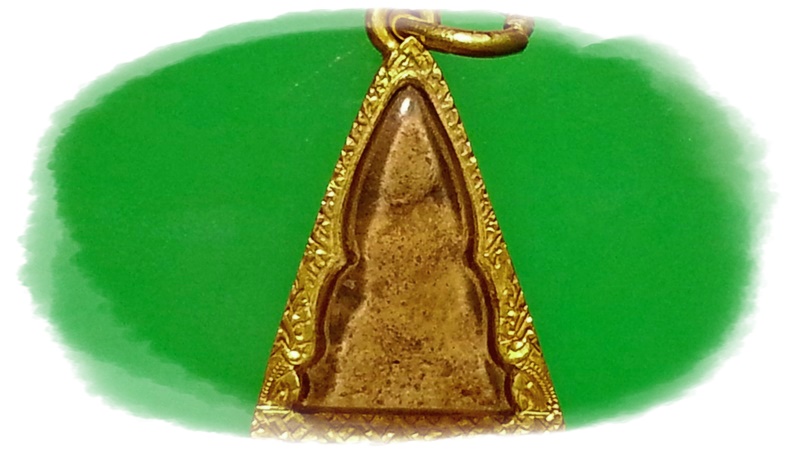 พระสุโขทัย หน้าโหนก (เชตุพน) จ.สุโขทัย เลี่ยมทองคำ