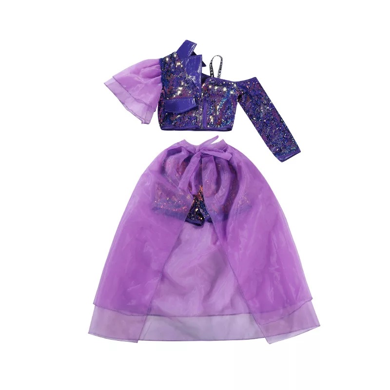 พร้อมส่ง****ชุดเต้น ชุดแดนซ์ ฮิปฮอป เสื้อแขนยาว+กางเกง+ผ้าคลุม