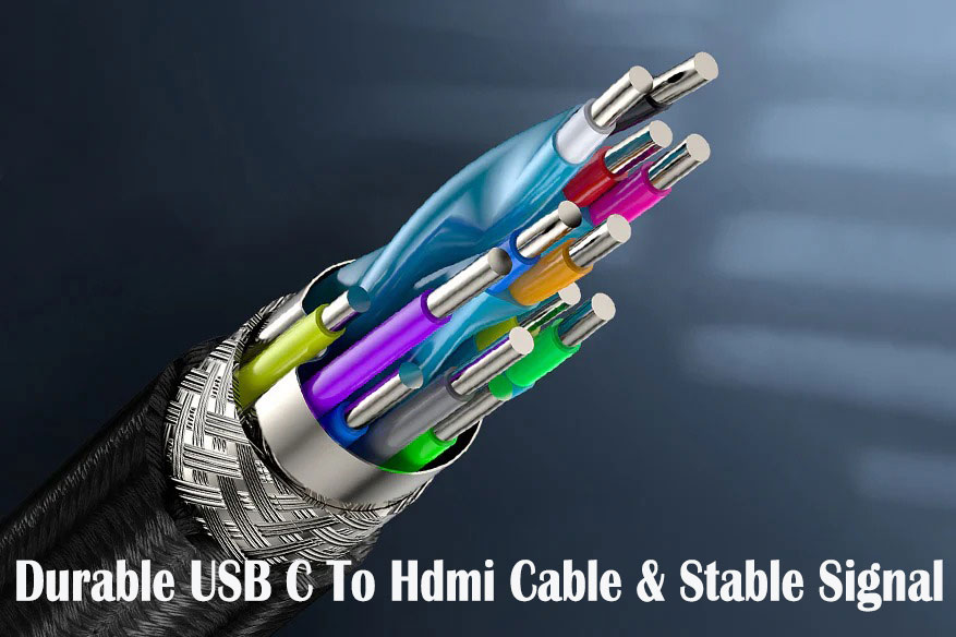 Premium USB C To HDMI Cable 4K 60Hz by Cabletime