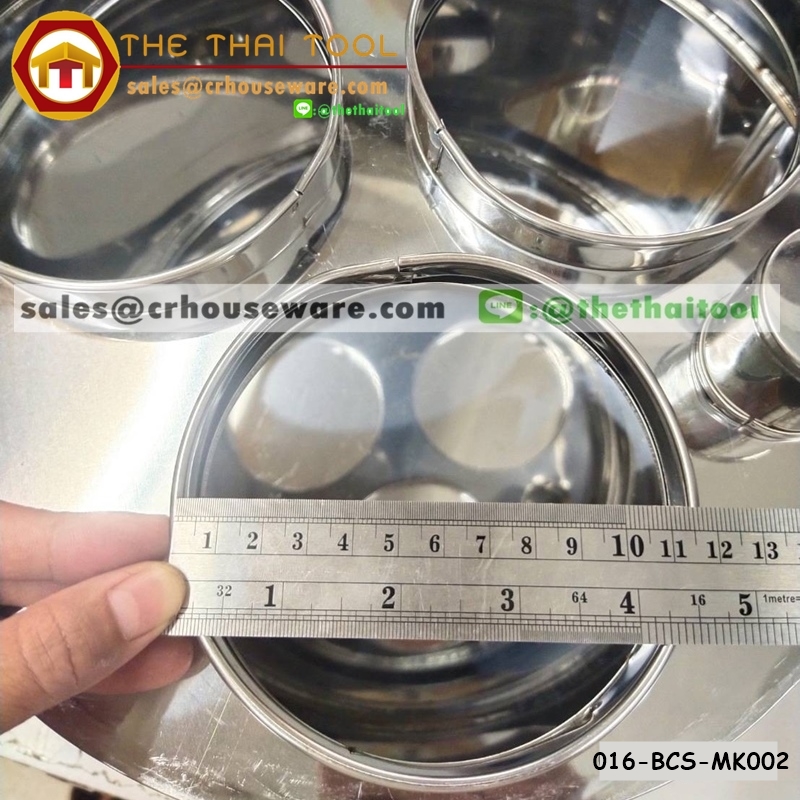 หม้อทำข้าวเกรียบปากหม้อ 3 ช่องใช้กับเตาแม่เหล็กไฟฟ้าได้ 30 ซม.