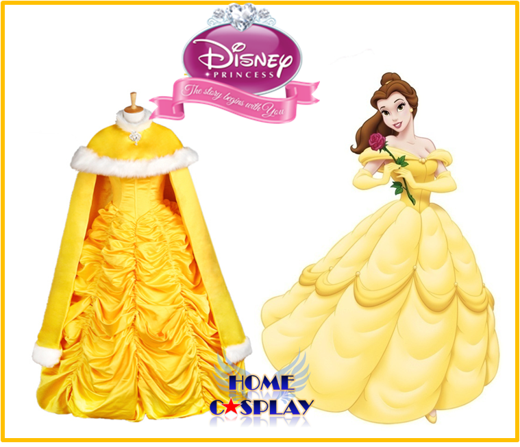 ชุดเจ้าหญิงเบลล์ Belle Bauty and the Beast