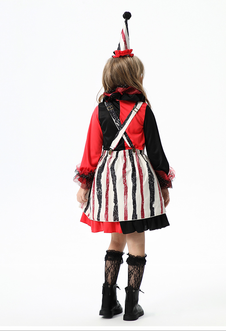 Friendly4kid พร้อมส่ง ชุดฮาโลวีนคอสเพลย์โจ๊กเกอร์