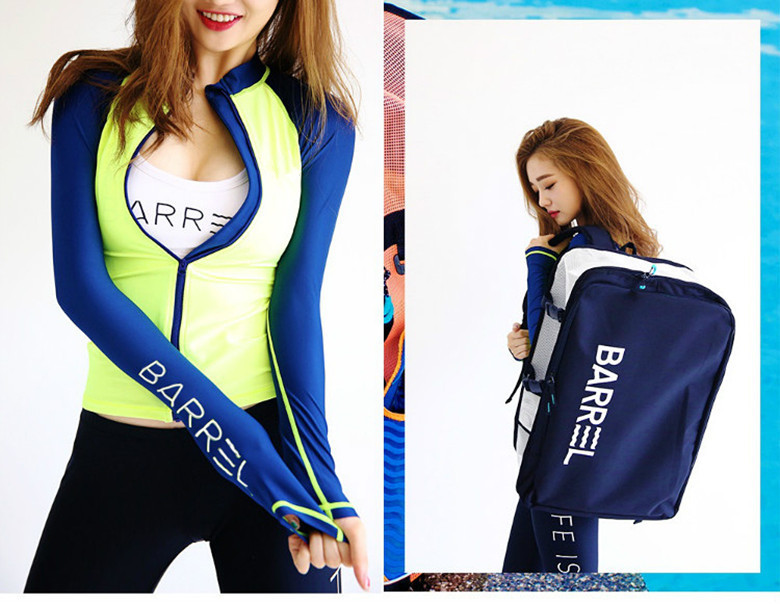 ชุดว่ายน้ำแขนยาว เซต 4 ชิ้น บราใน รอบอก 34-38 เอว 36-30 ตัวนอกแขนยาว อก 32-38 กางเกงขายาว เอว 24-30 สะโพก 32-40 นิ้วยาว 34 นิ้วค่ะ ผ้าดี งานสวยค่ะ