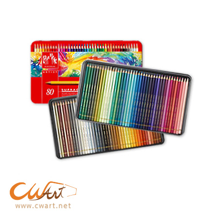 สีไม้ Caran d'Ache Soft Supracolor 80สี