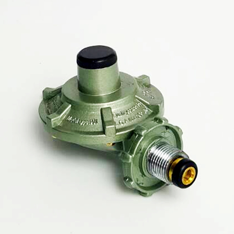 หัวปรับแรงดันแก๊ส ( แรงดันต่ำ ) + สายแก๊ส 2 เมตร + กิ๊ปรัดสาย 2 ตัว