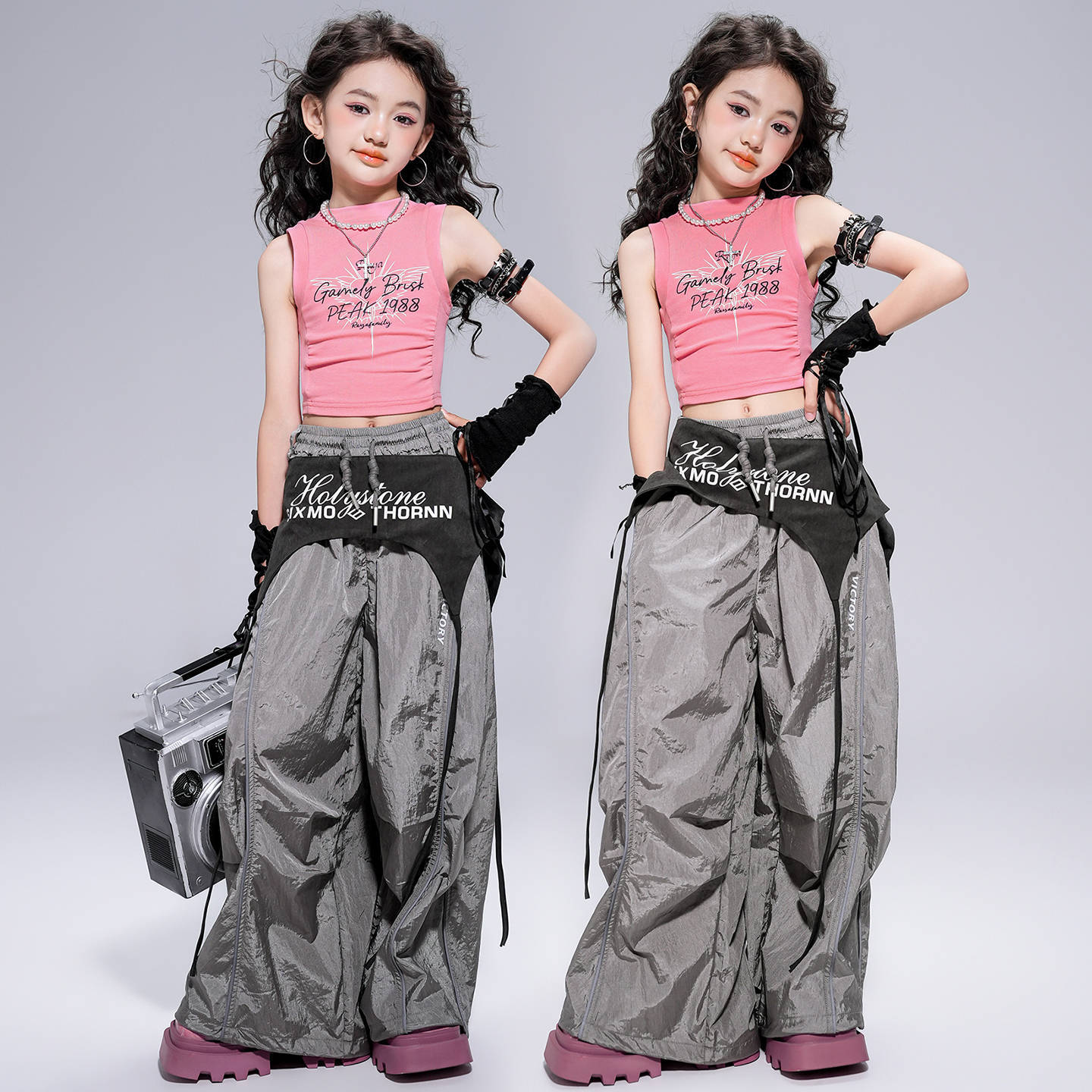 friendly4kid ชุดเต้น ผ้าผูกเอว ผ้าคาดเอว พร๊อพเสริม อุปกรณ์ประกอบ