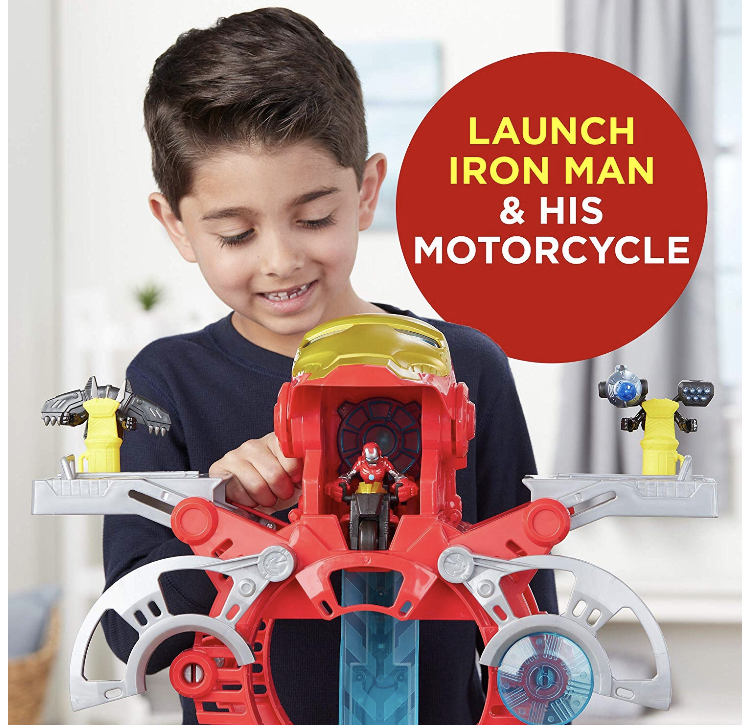 Playskool Heroes Marvel Super Hero Adventures Iron Man Headquarters