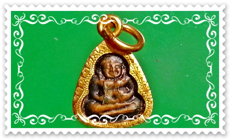 พระสังกัจจายน์ ไม่ทราบวัด เลี่ยมทองคำ
