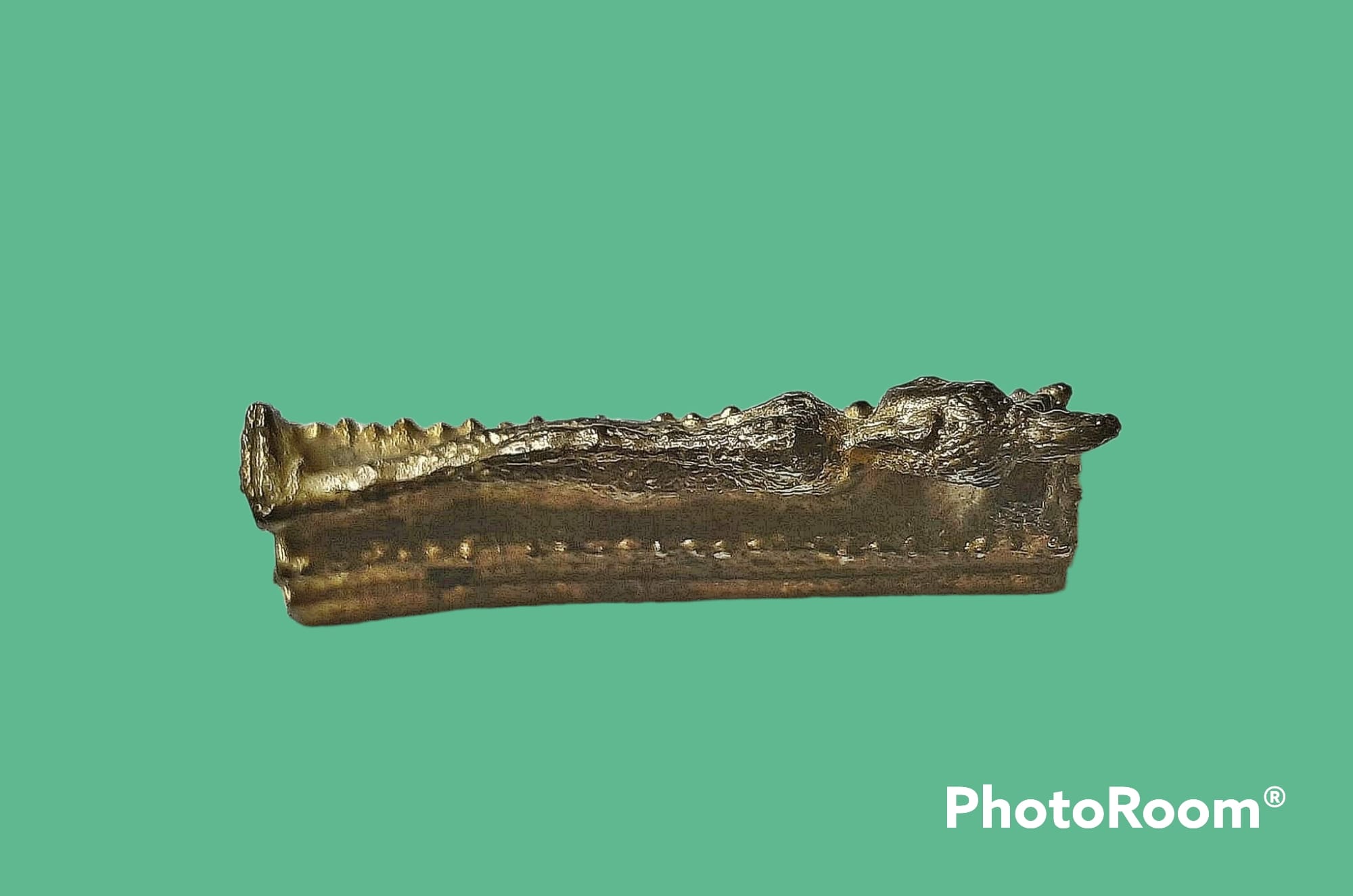 พระบูชา นอน ปางไสยาน์ ปางปรินิพพาน (วันอังคาร) ขนาดเล็ก แบบทำบุญ และ แก้บน ขนาดเล็ก 4.6 x 2.4 cm.