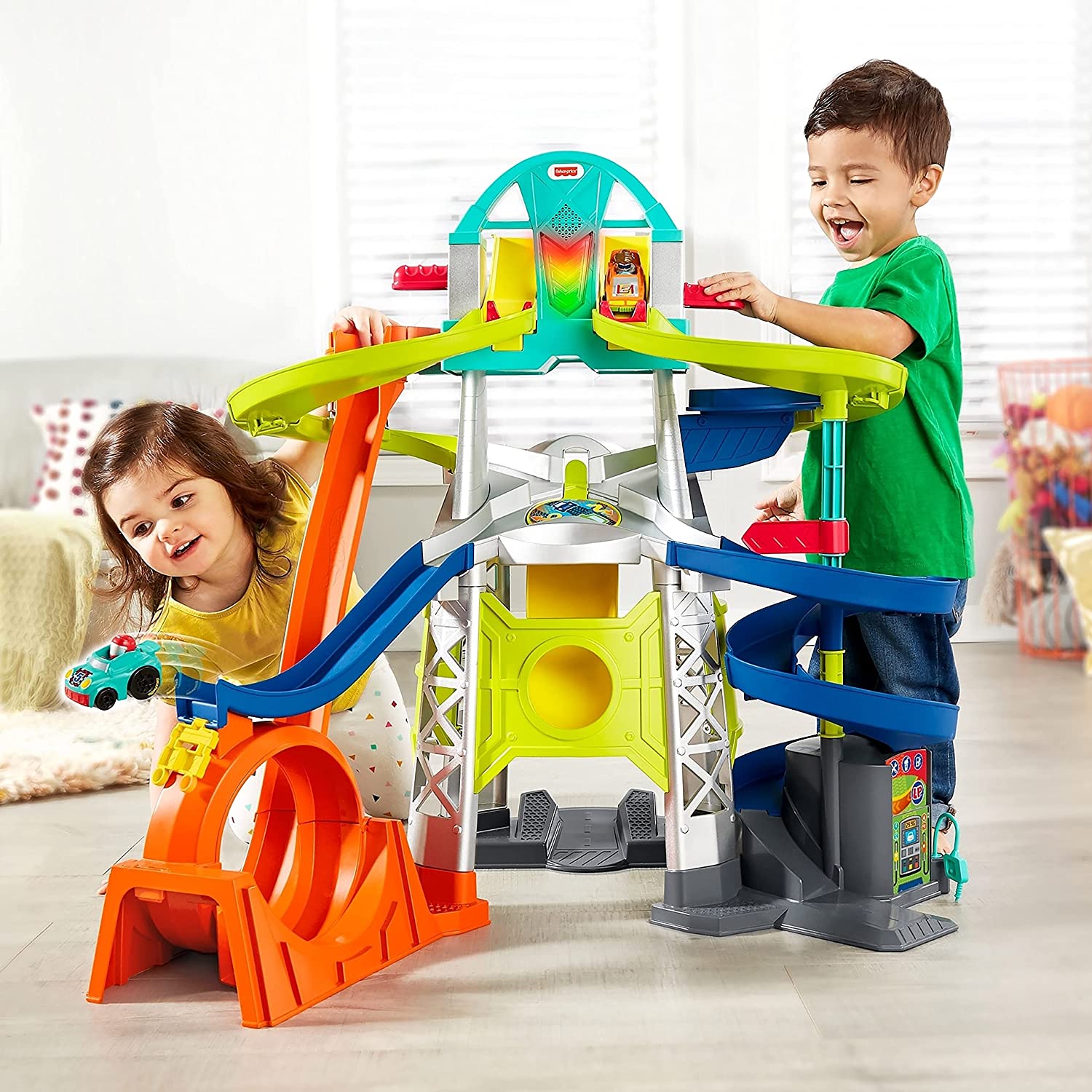 Fisher-Price Little People Launch & Loop Raceway