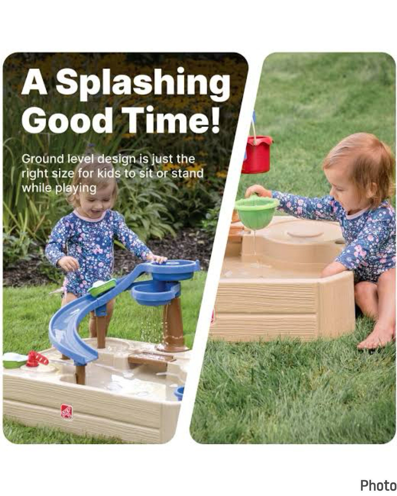 STEP2 NATURALLY PLAYFUL PLAYFULL SPLASHWAY CANAL