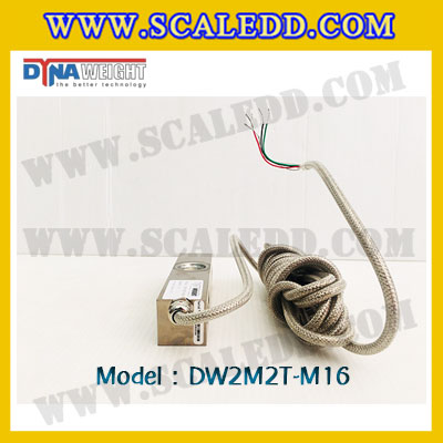 โหลดเซลล์ (Load cell) Alloy steel load cell พร้อมขา โหลดเซลล์ รับน้ำหนักขนาดพิกัด2ตัน ขนาดแท่นชั่งขนาดใหญ่ 1x1m.ขึ้นไป โหลดเซลล์ ยี่ห้อ DYNAWEIGHT รุ่น DW2M2T