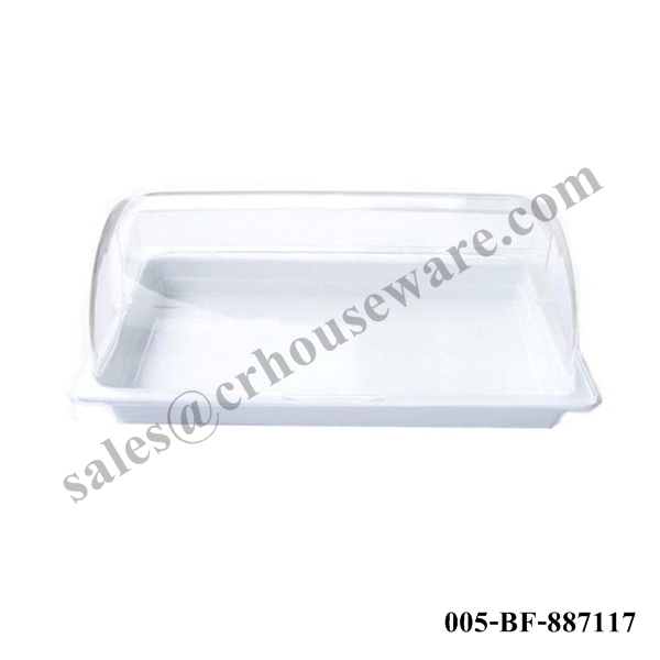 ฝาครอบพร้อมถาดPC ทรงสี่เหลี่ยม The cover and Tray PC the square. 005-BF-887117ฝาครอบขนมปังโรงแรม,កញ្ចប់កុម្មង់នំជាមួយគម្រប,giỏ bánh ngọt với bìa,點心籃