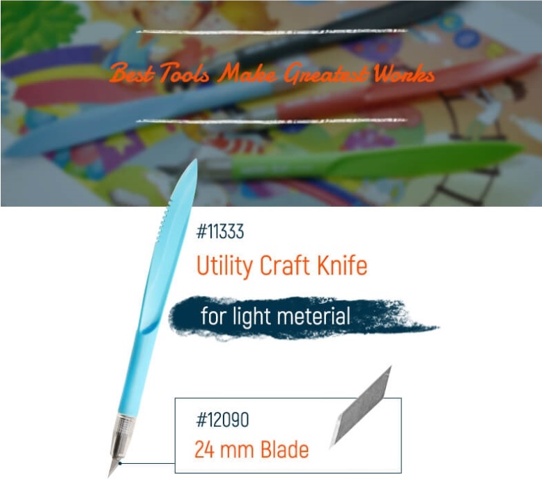 มีดคัตเตอร์ปีกนก MornSun No.11333