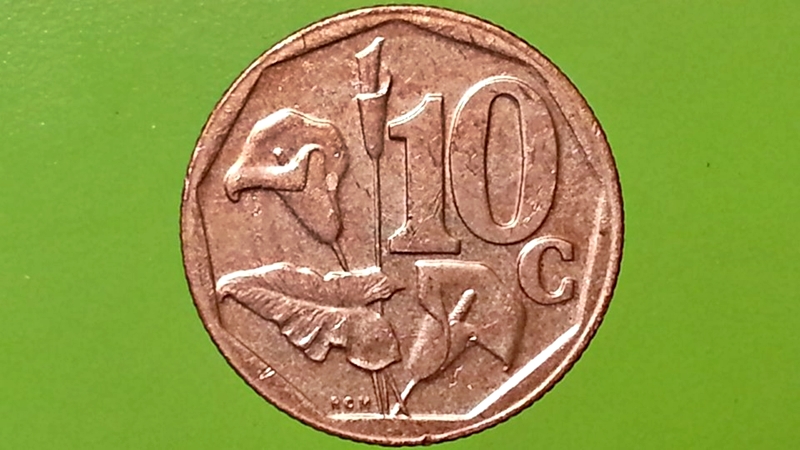 เหรียญ เงินตรา ประเทศ แอฟริกาใต้ Cents 2012