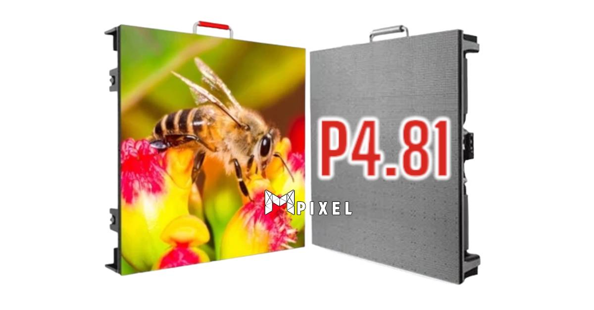 INDOOR จอแอลอีดี LED DISPLAY ความละเอียด P4.81 (Pixel Pitch 4.81mm.) Size 500x500 mm. ใช้งาน ภายในอาคาร สำหรับห้องประชุม ห้องเรียน ทุกหน่วยงาน ราชการ เอกชน บริษัท ห้าง ร้าน ราคาพิเศษที่นี่ Multiav