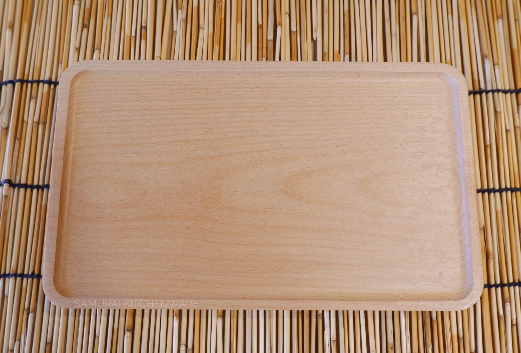 ถาดไม้ สี่เหลี่ยม (26x16 cm)