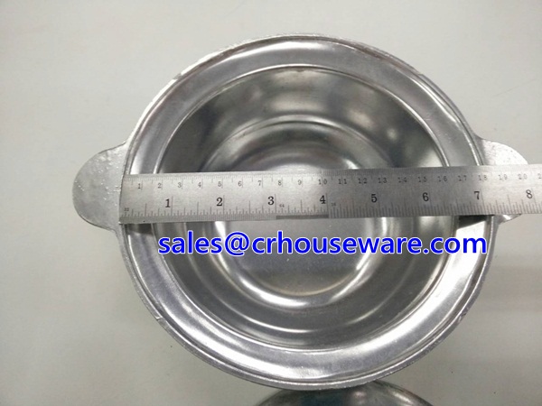 หม้อจิ้มจุมอลูมิเนียม 006-AU-002-1 Chim Chum pot aluminium. 006-AU-002-1Hot and Sour Prawn Soup Dtom Yum Gkoong or Tom Yum Goong pot,酸辣虾汤火锅,Tôm nồi súp nóng và chua,ກຸ້ງຫມໍ້ແກງຮ້ອນແລະສົ້ມ, Panas dan Sour Udang periuk sup