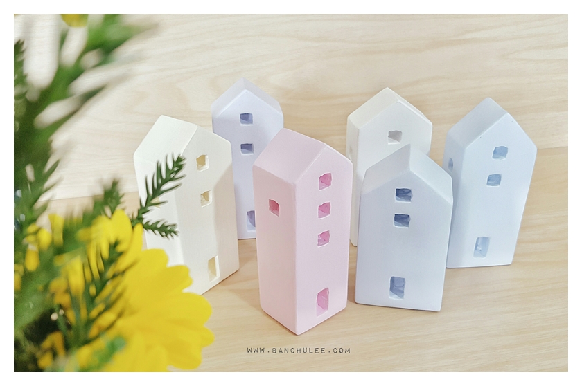 Wooden Pastel Village