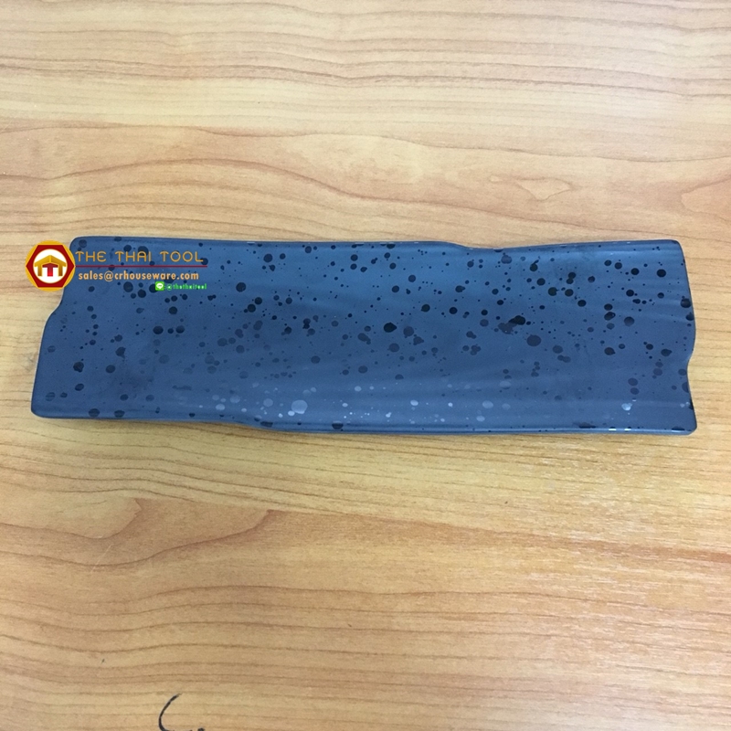 Sushi Plate จานซูชิ ดำ017-ML1-P04