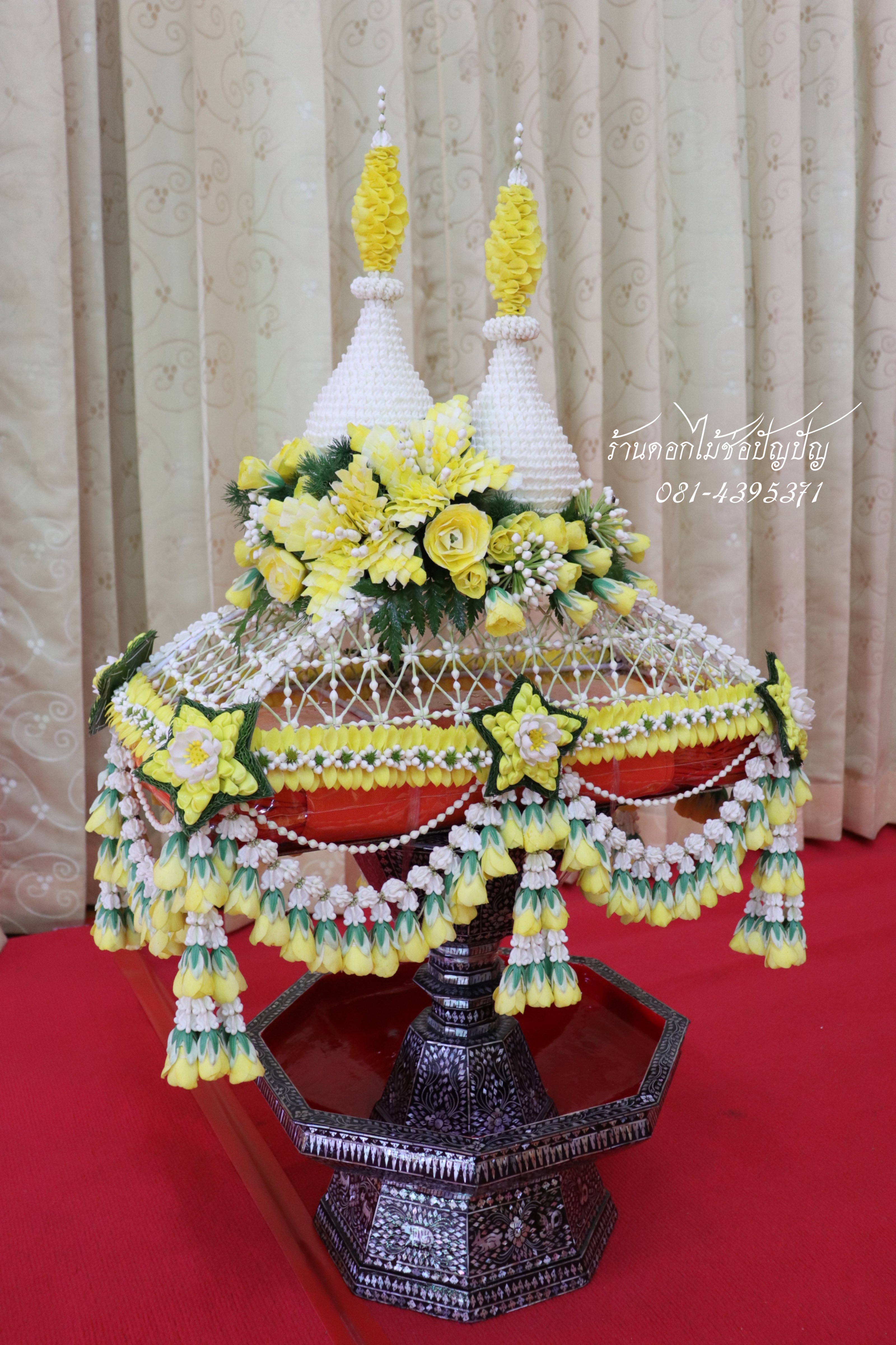 เครื่องบวชดอกไม้สด ชุดAA1