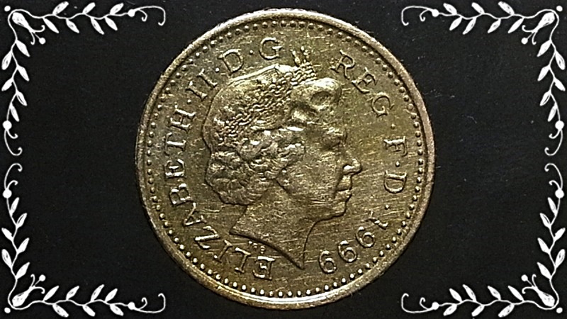 เหรียญเงินตรา ประเทศ สหราชอาณาจักร QUEEN ELIZABETH II 1999