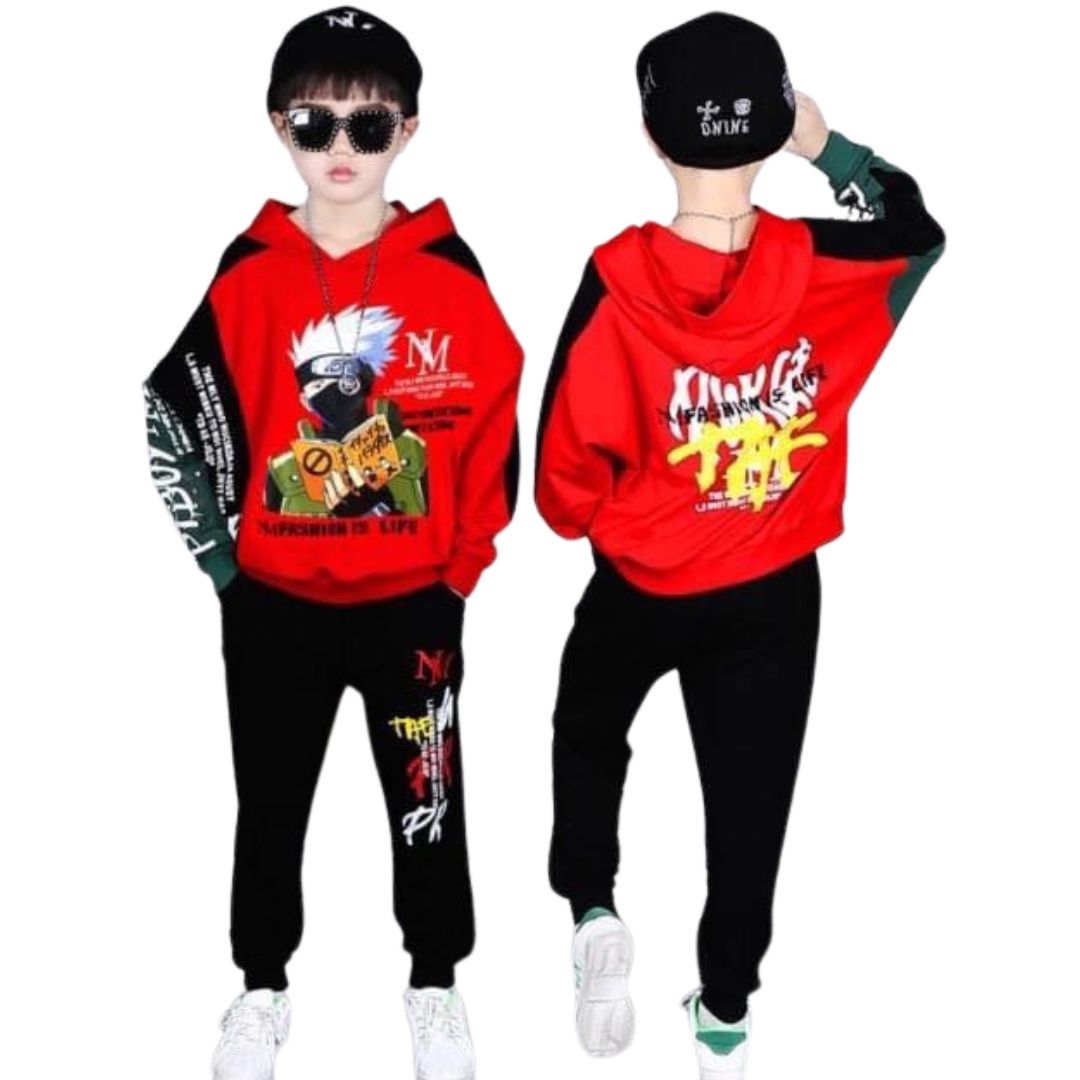 ชุดเต้น เด็กชายเสื้อแขนยาว+กางเกงขายาวดำ