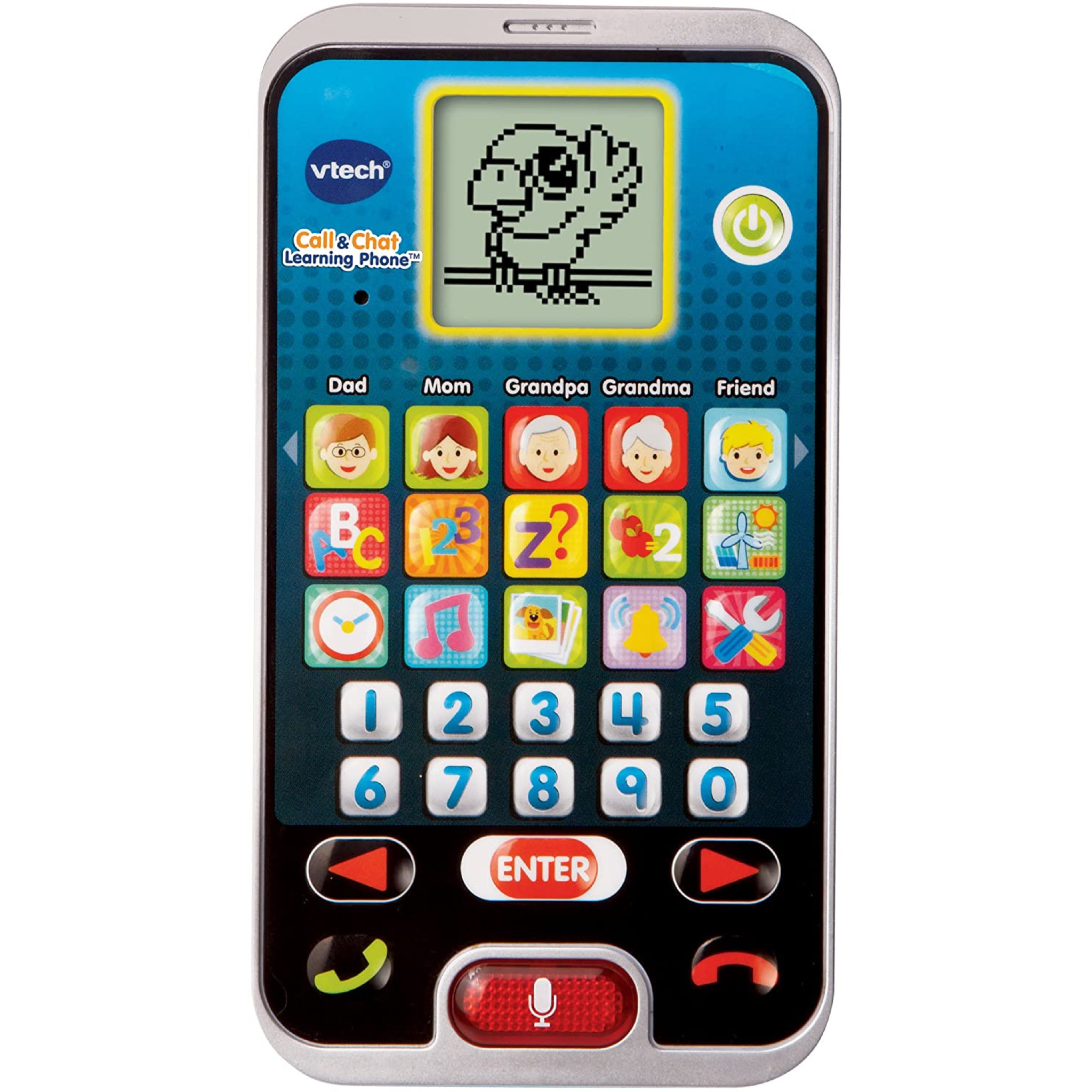 โทรศัพท์มือถือของเล่น VTech Call & Chat Learning Phone