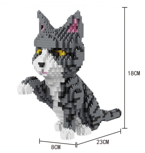 เลโก้นาโน Set Cat(แมวครบเซ็ต) Size Jumbo