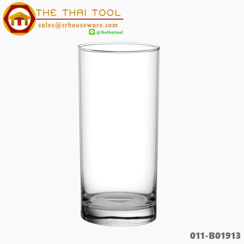FINE DRINK แก้วน้ำทรงตรง 13 ออนซ์-ใหญ่ 011-B01913