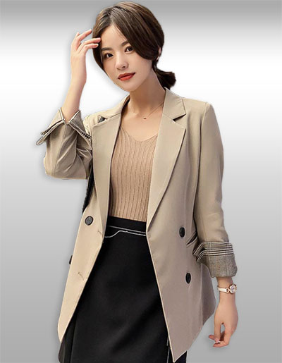 เสื้อสูทแฟชั่นแบบสวยหรูสไตล์เกาหลี มี 5 ไซส