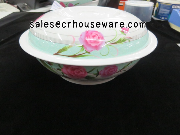 โถข้าวพร้อมฝา 10 นิ้ว 017-BL828-10 (RB)