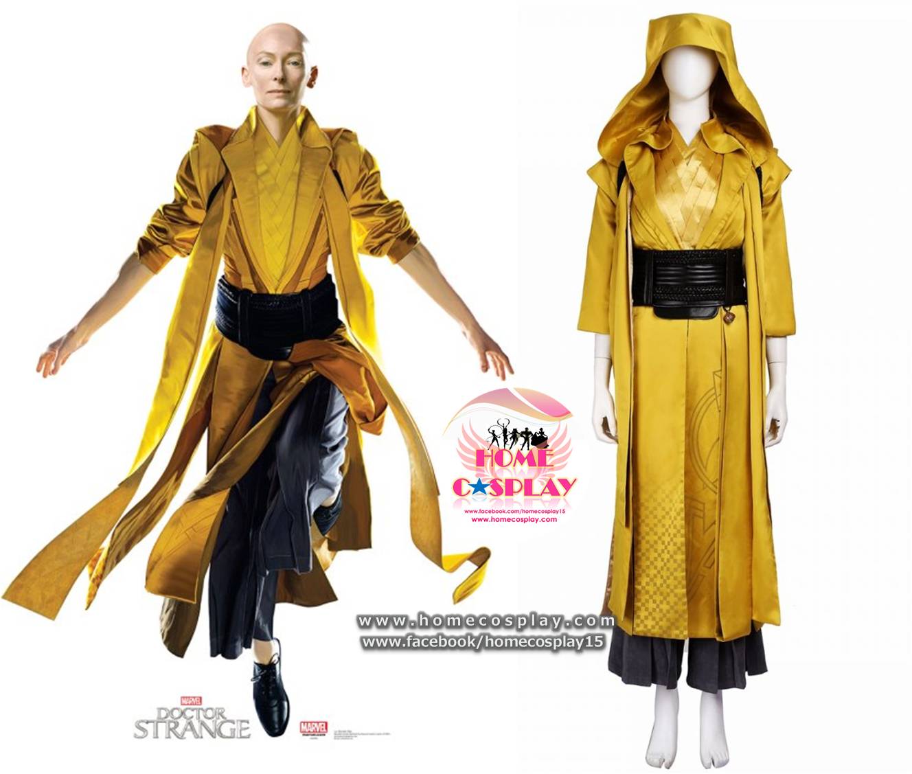 Super Premium Set: ชุดพรีเมียม แอนเชียน วัน Ancient One จอมเวทย์หญิง - Doctor Strange