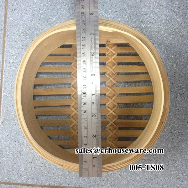 เข่งติ่มซำ ขนาดเล็ก 8 นิ้ว 005-T08