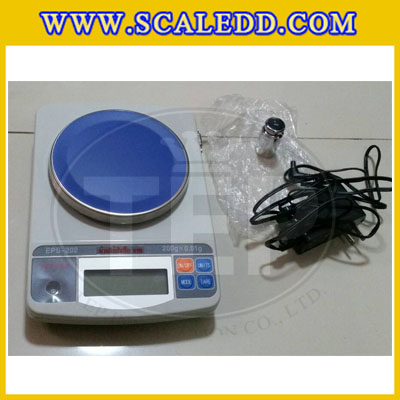 เครื่องชั่งละเอียดสูงทศนิยม2ตำแหน่ง รุ่น EPS พิกัด 300g x 0.01g เครื่องชั่ง300g เครื่องชั่งดิจิตอล300กรัม เครื่องชั่งน้ำหนัก300g ตาชั่งดิจิตอล300กรัม ตาชั่งละเอียดสูง300g รุ่น EPS-302