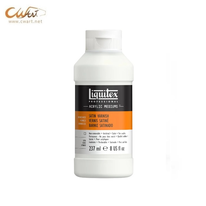 น้ำยาเคลือบสีอะคริลิค Liquitex Professional - Satin (กึ่งเงากึ่งด้าน) 237ml