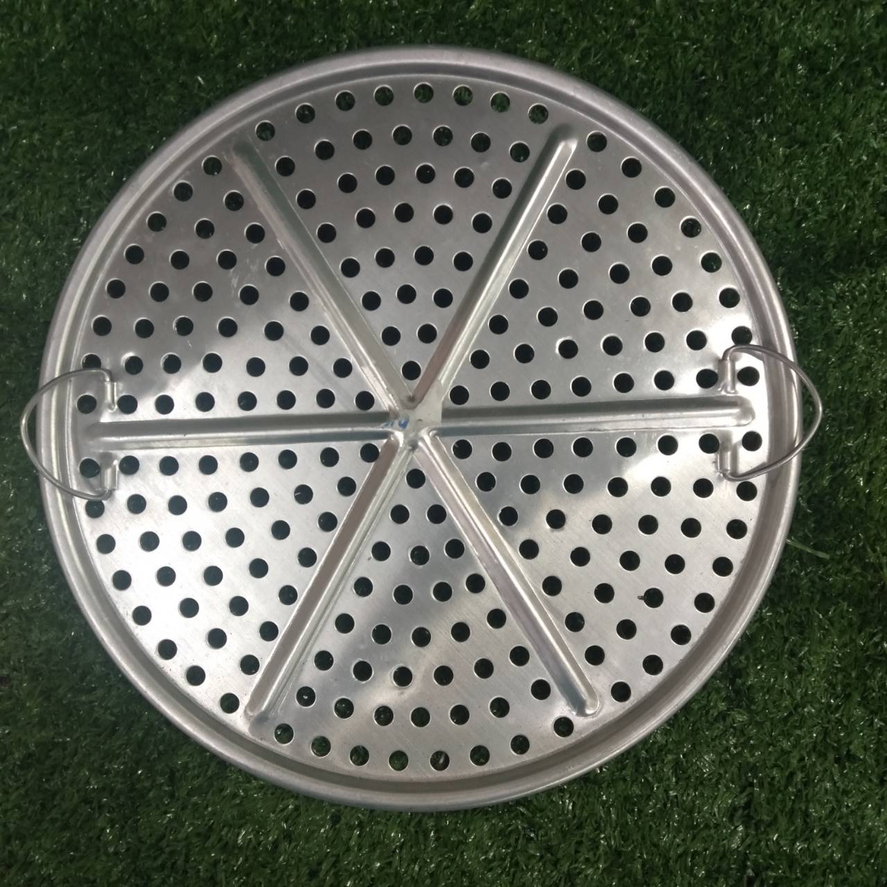 ตะแกรงรองนึ่งอลูมิเนียม กลม ขนาด 30 ซม. รหัสสินค้า 008-30,แผ่นรองชั้นซึ้ง