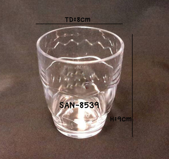 แก้วน้ำพลาสติกริมสระน้ำ Plastic Mug poolside. SAN-8539
