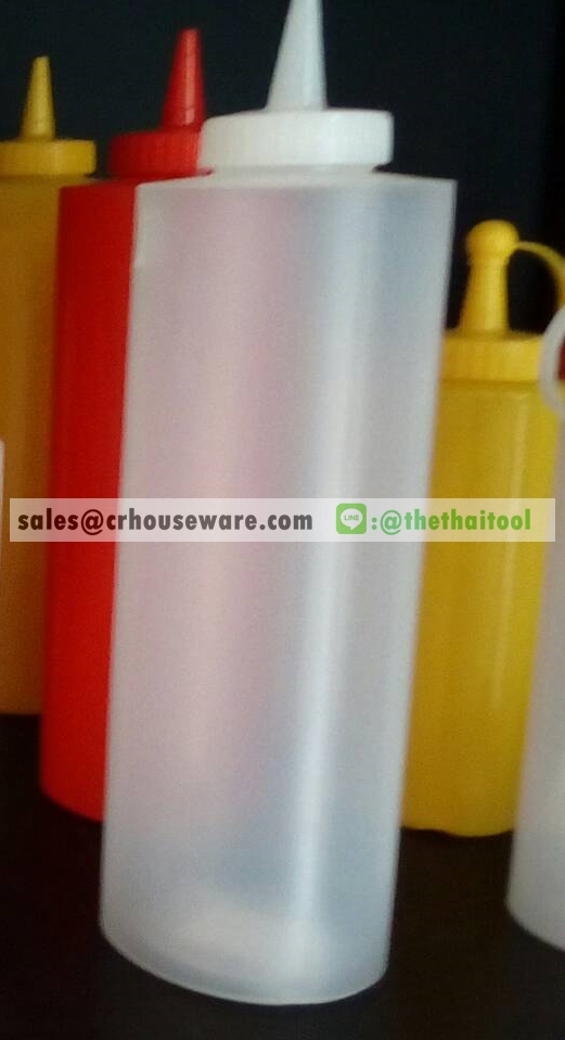 ขวดบีบซอส ไม่มีจุกปิด SQUEEZE DISPENSERS 24 oz.