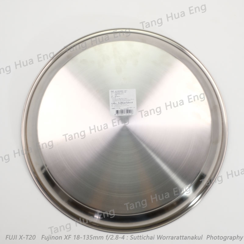 ถาดกลม 16 นิ้ว ตราหัวม้าลาย