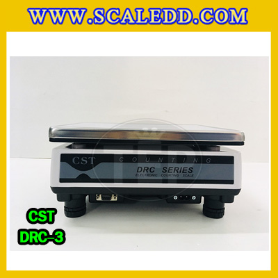 เครื่องชั่งนับจำนวน3kg ตาชั่งนับชิ้นงาน 3kg พิกัดน้ำหนัก 3kg ความละเอียด 0.1g ยี่ห้อ CST รุ่น DRC