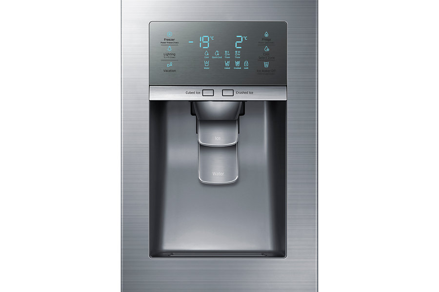 SAMSUNG ตู้เย็น Side by Side Food Showcase ความจุ 800 ลิตรรุ่น RH77J90407F/ST