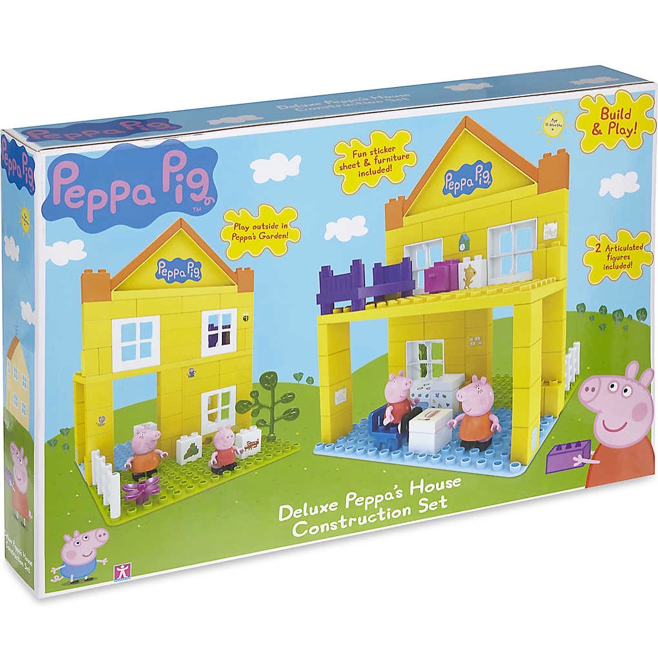 ชุดตัวต่อ Deluxe Peppa's House Construction Set
