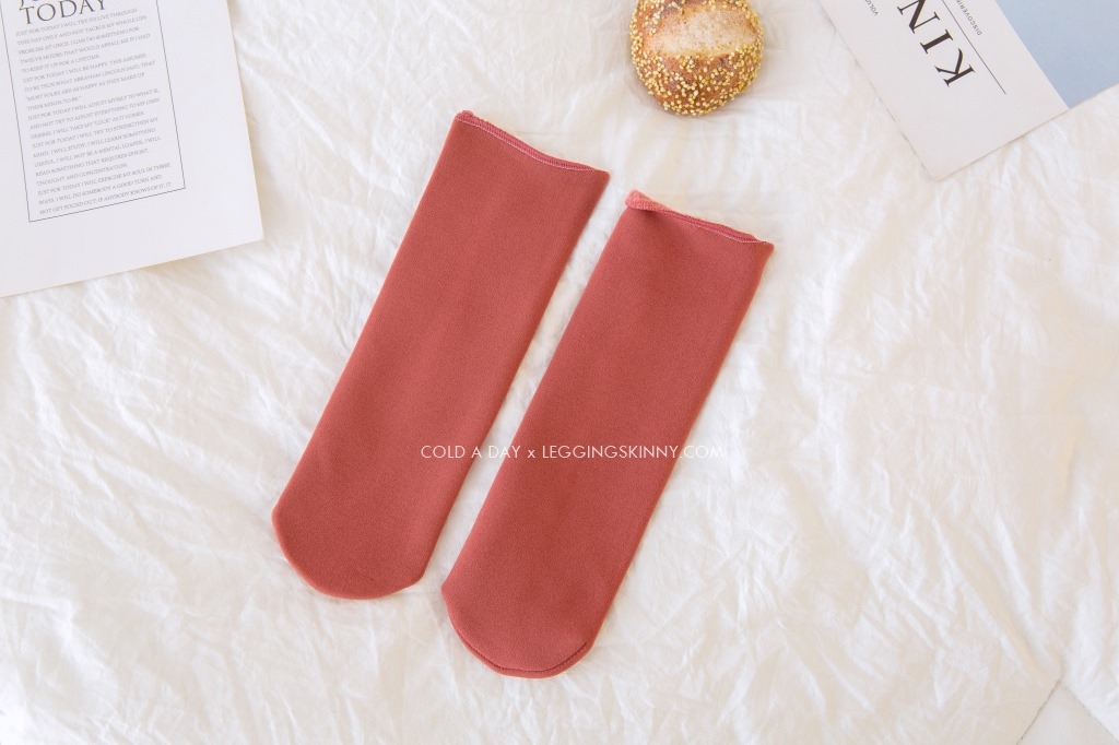 ถุงเท้าบุขนกันหนาว สำหรับเด็ก มี 14 สี
